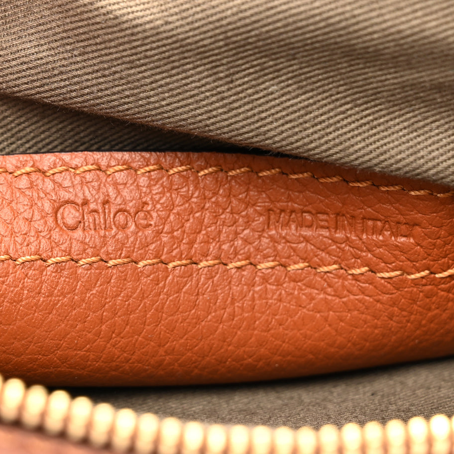 Chloe Calfskin Mini Marcie Satchel Tan Image 6