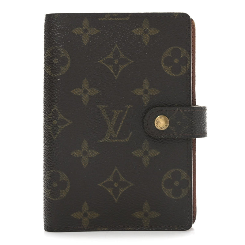  Louis Vuitton Monogram Small Ring Agenda Cover