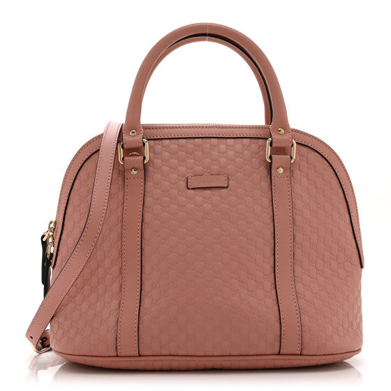 Gucci Microguccissima Medium Dome Bag Soft Pink Image 1