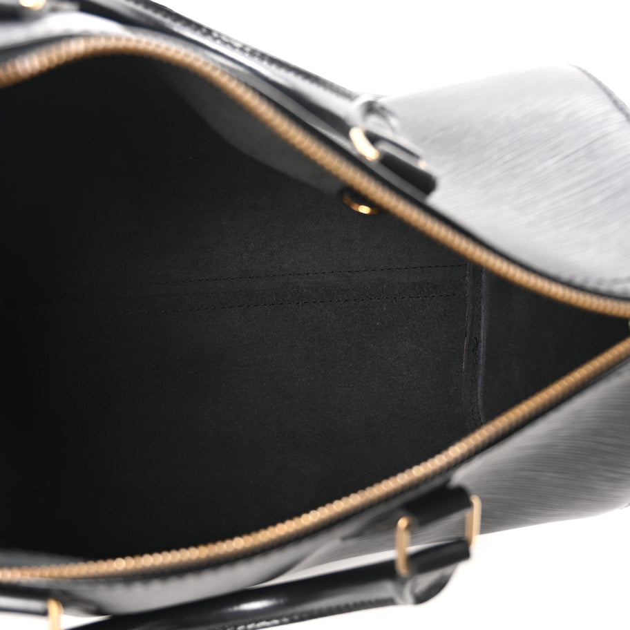 Louis Vuitton Epi Speedy 30 Black Image 5
