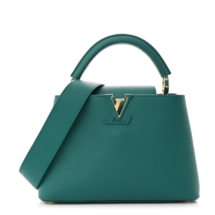 Louis Vuitton Taurillon Capucines BB Vert Image 1