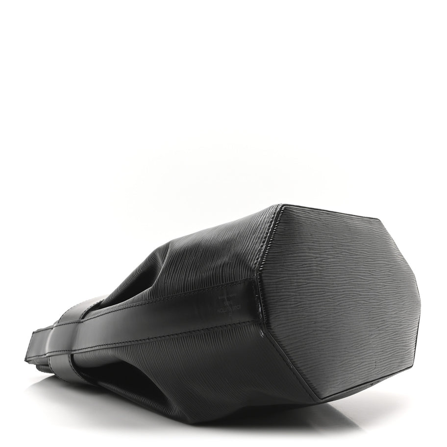 Louis Vuitton Epi Sac D'epaule Black Image 5