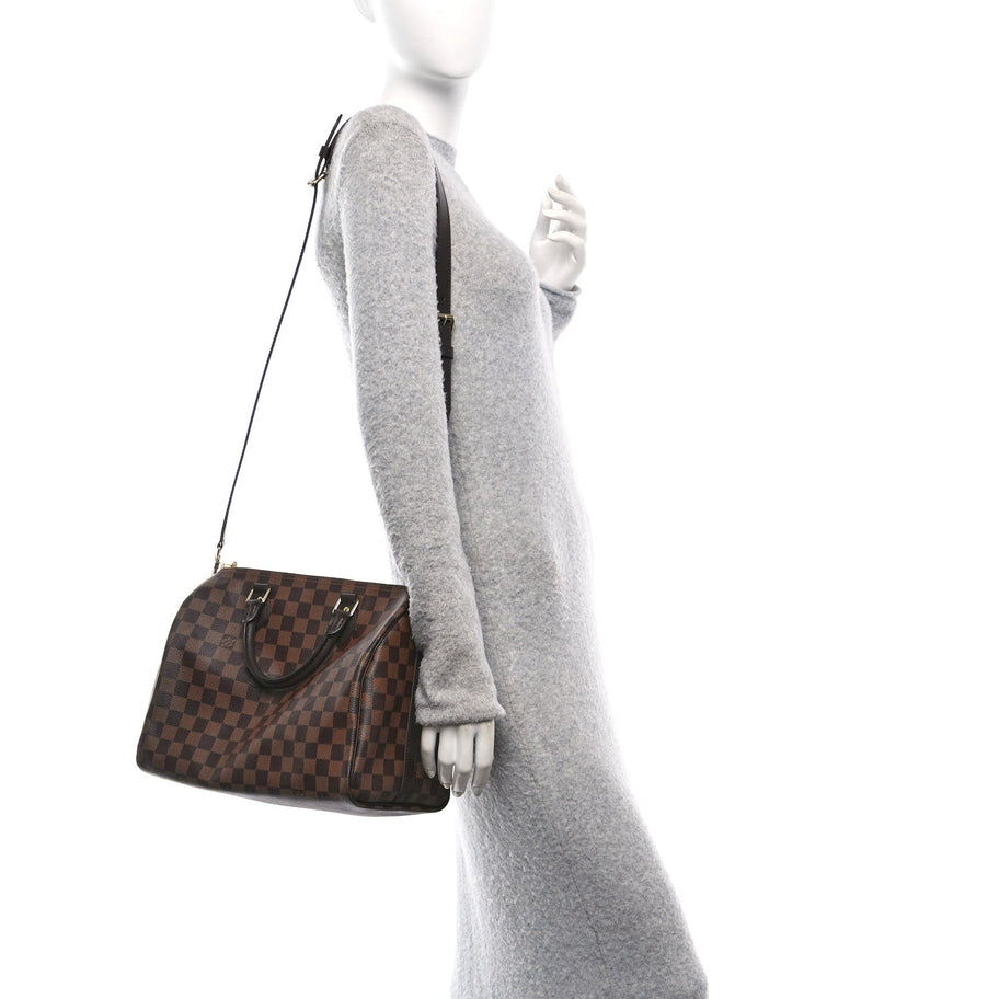 Louis Vuitton Damier Ebene Speedy Bandouliere 30 Image 2