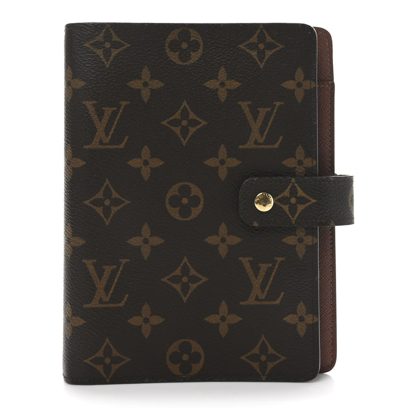  Louis Vuitton Monogram Medium Ring Agenda Cover