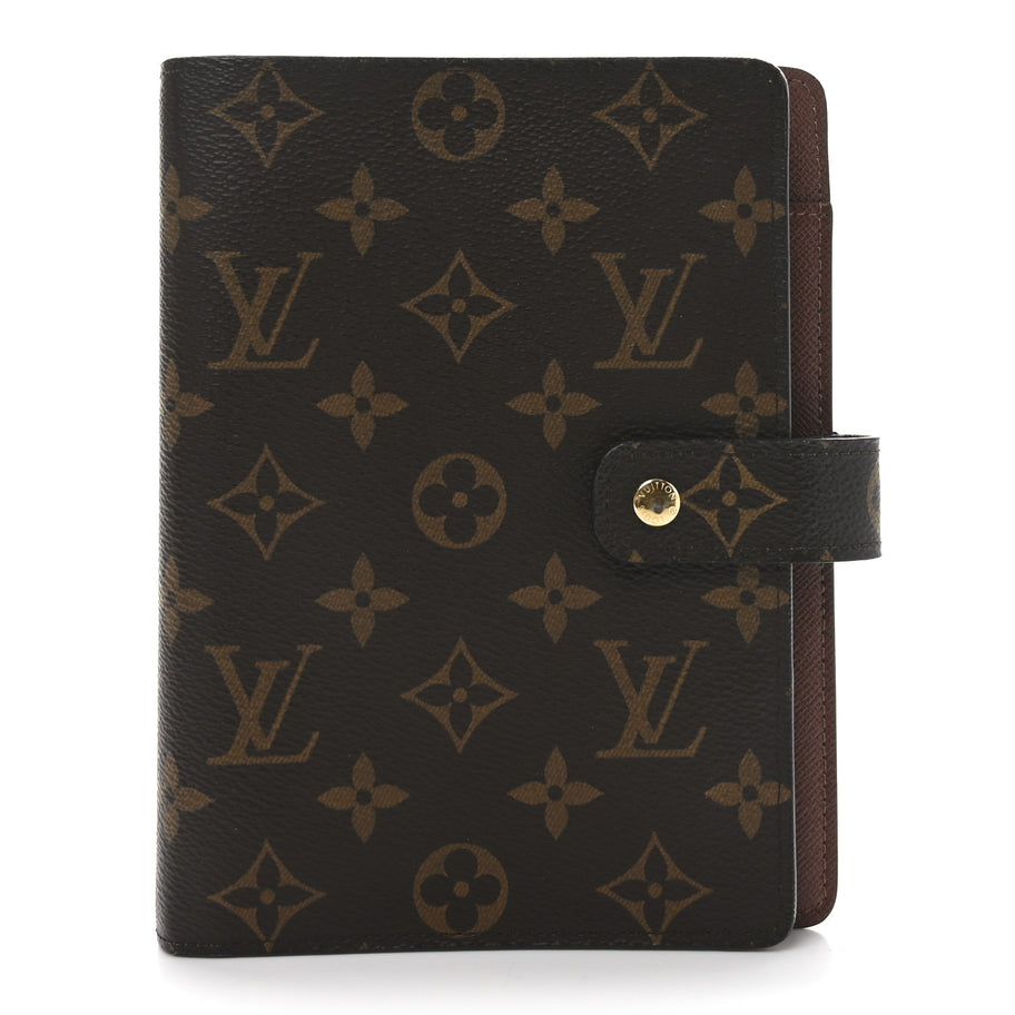 Louis Vuitton Monogram Medium Ring Agenda Cover Image 1