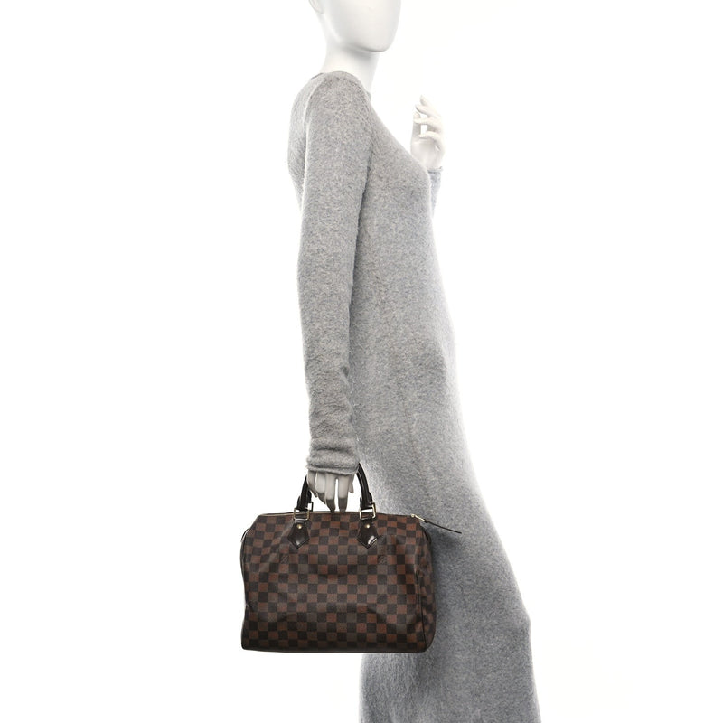  Louis Vuitton Damier Ebene Speedy 30