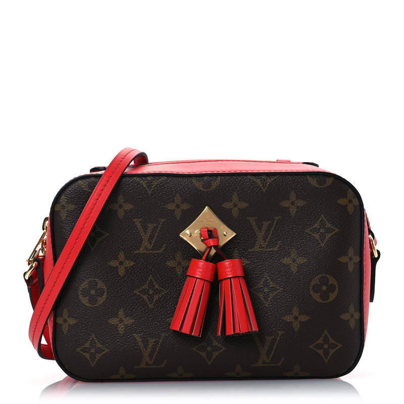  Louis Vuitton Monogram Saintonge Coquelicot