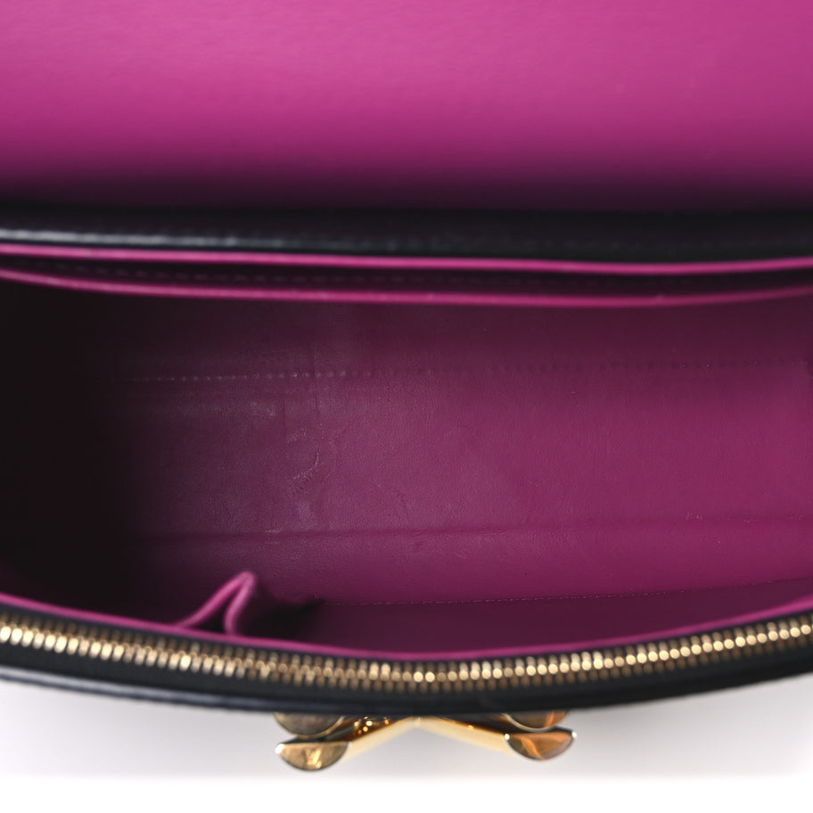 Louis Vuitton Taurillon Twist One Handle MM Black Image 6