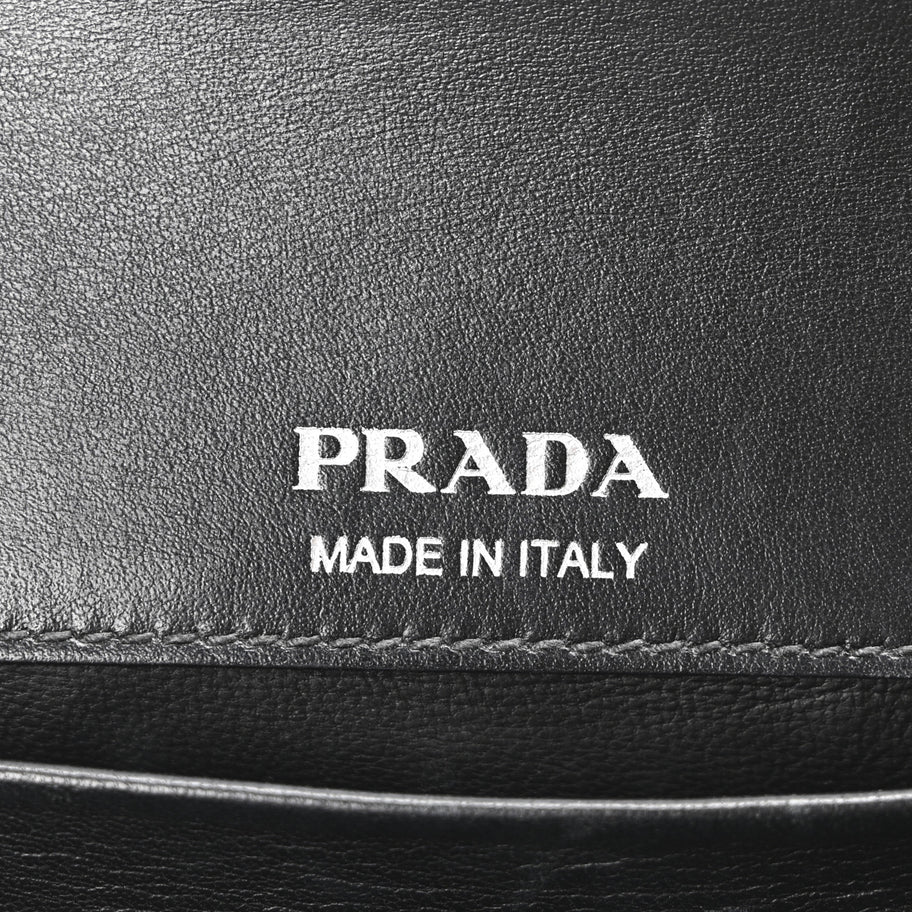 Prada City Calfskin Sidonie Shoulder Bag Black Image 6