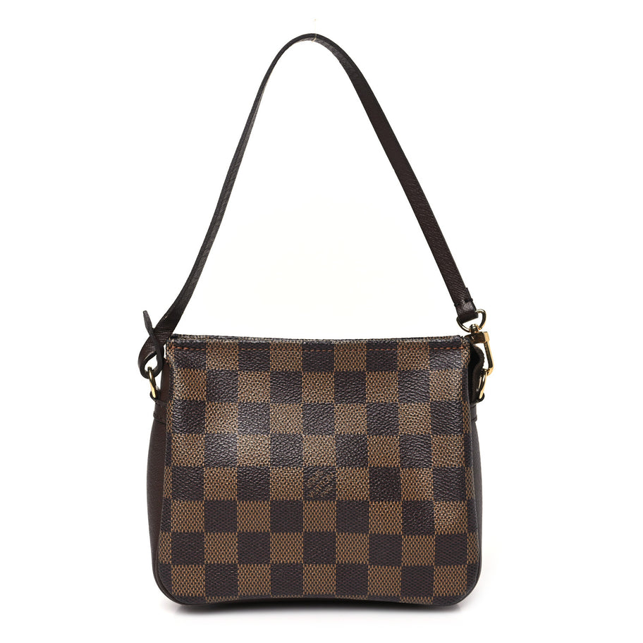 Louis Vuitton Damier Ebene Trousse Make Up Bag Pochette Image 1