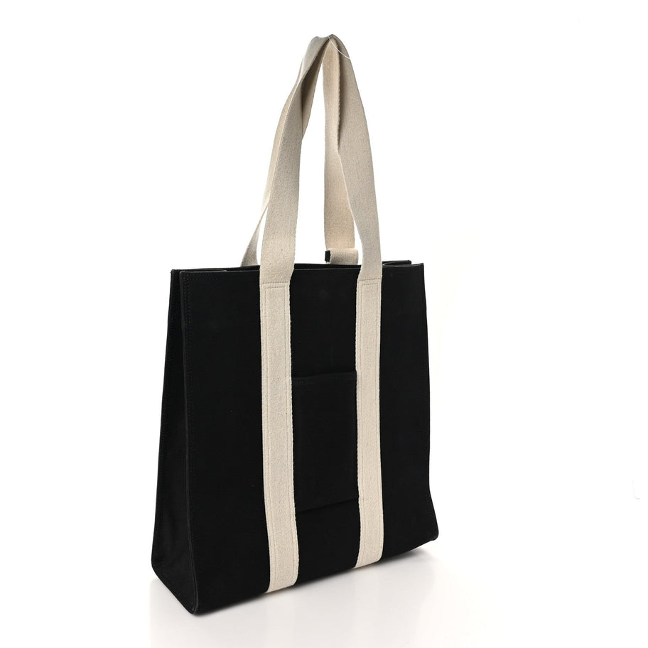 Jacquemus Cotton Canvas Le Cuerda Tote Black Image 2
