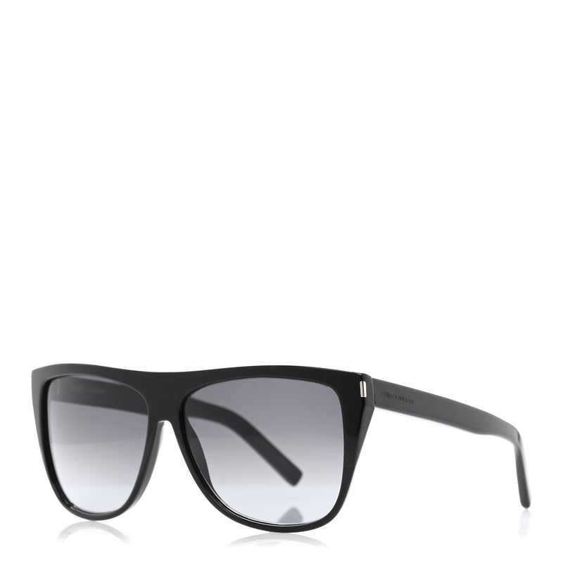  Saint Laurent Acetate SL1 Sunglasses Black