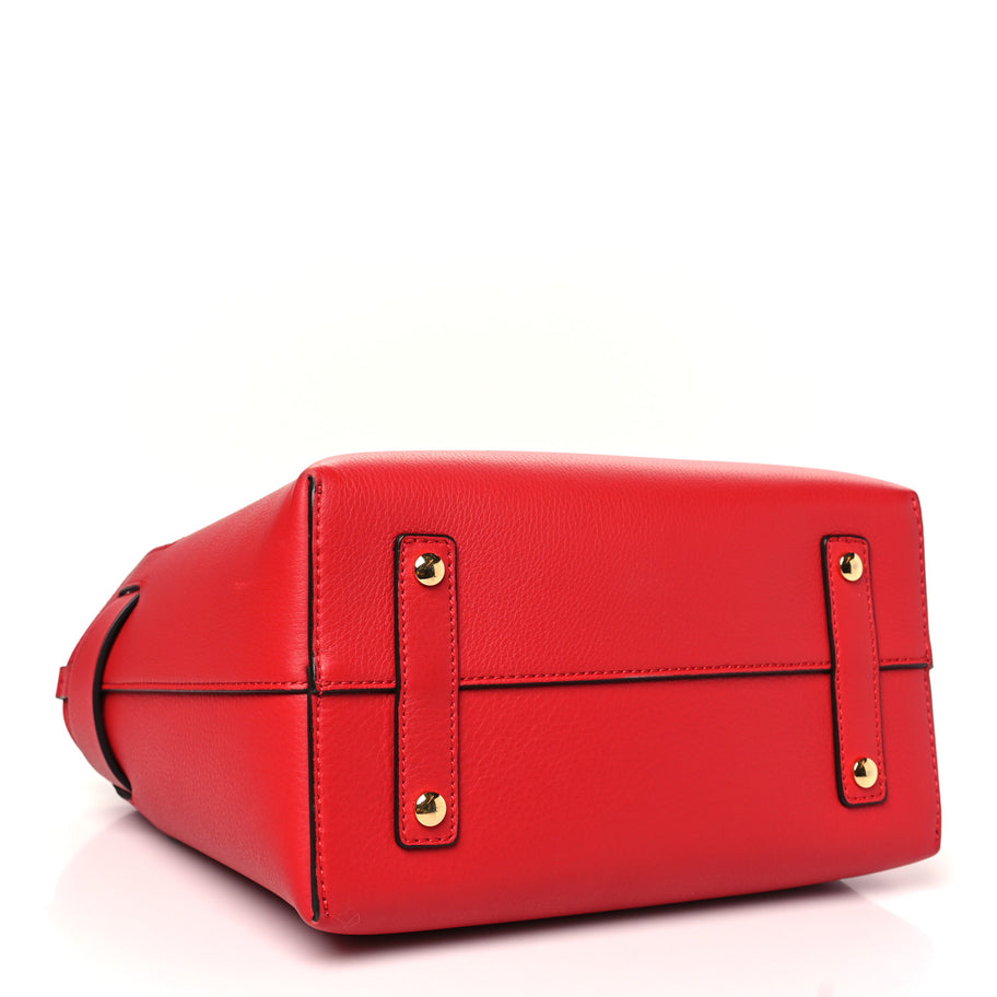 Burberry Soft Grain Calfskin Small Belt Bag Marais Bright Military Red Image 4