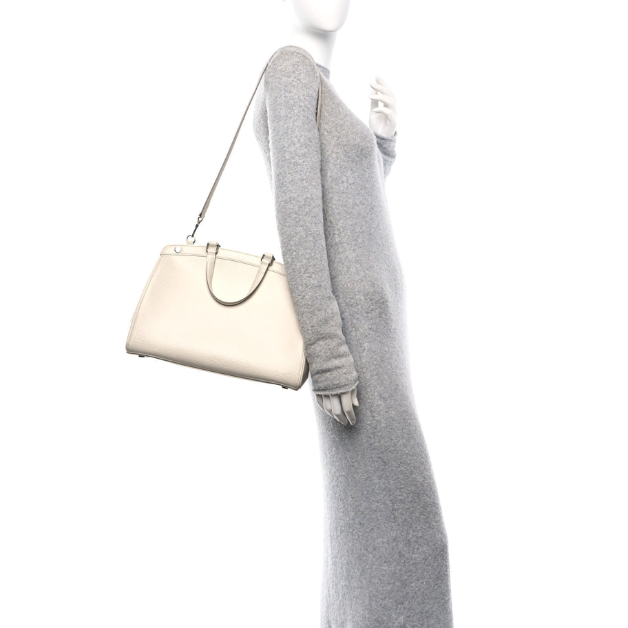 Louis Vuitton Epi Brea MM Ivory Image 2