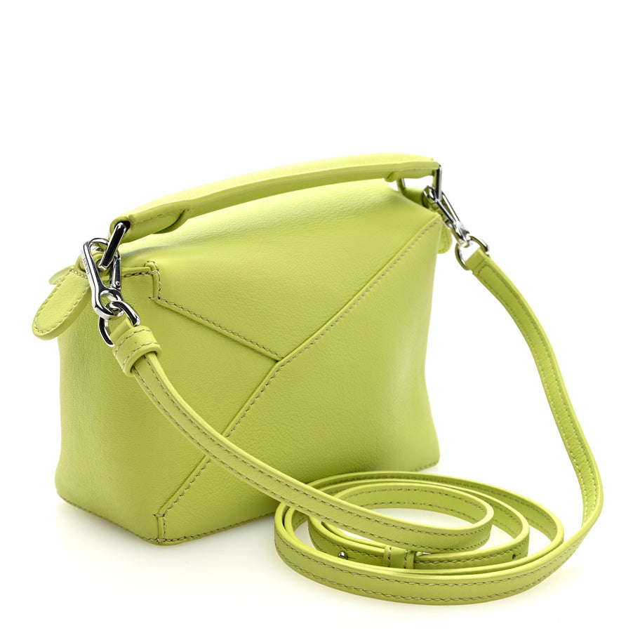 Loewe Calfskin Mini Puzzle Edge Bag Anise Image 3