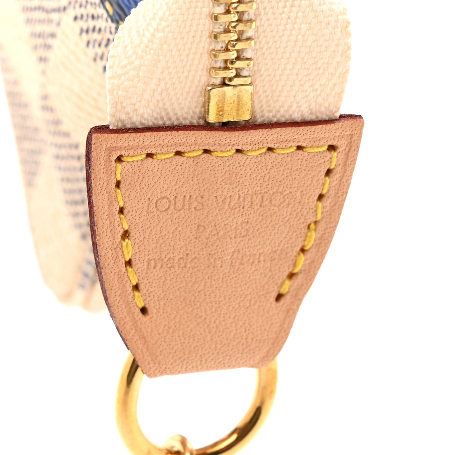 Louis Vuitton Damier Azur Summer Trunks Forte Dei Marmi Mini Pochette Accessories Image 6