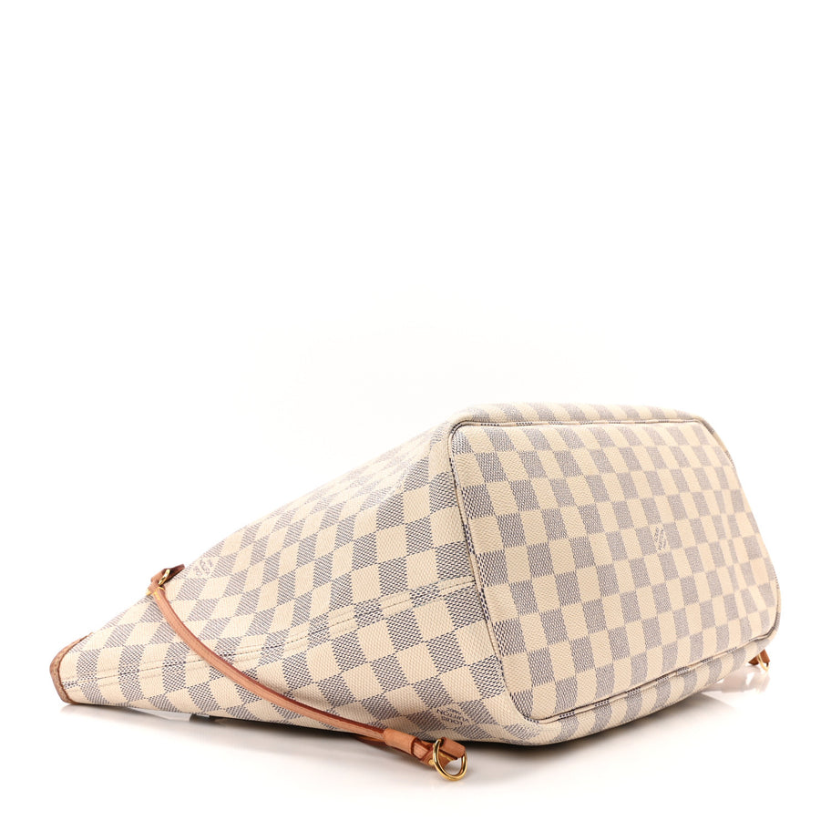 Louis Vuitton Damier Azur Neo Neverfull MM Rose Ballerine Image 5