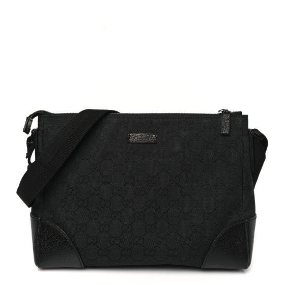  Gucci Monogram Joy Messenger Bag Black
