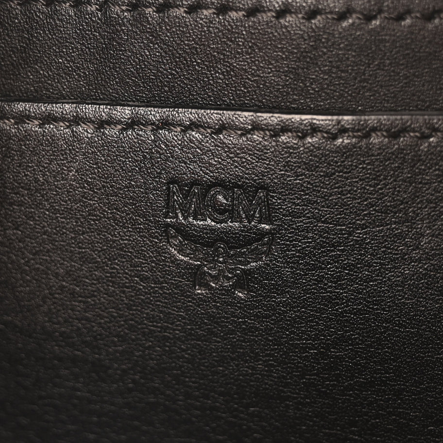 MCM Visetos Studded X-Mini Bebe Boo Backpack Champagne Gold Image 6