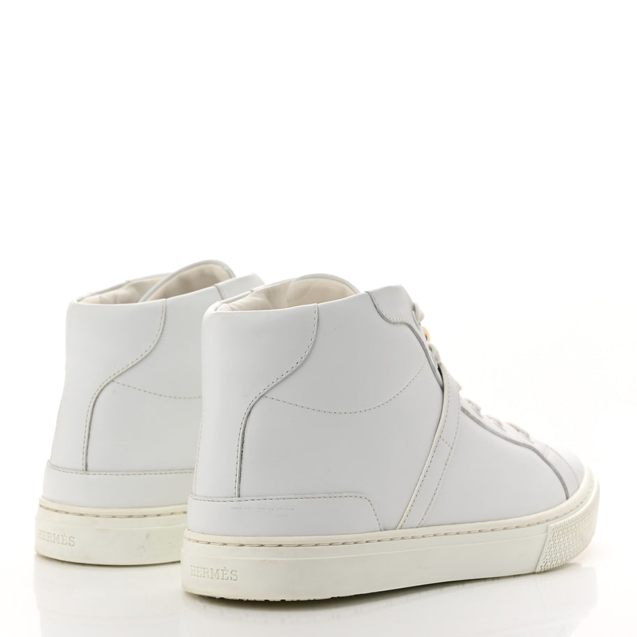 Hermes Calfskin Daydream Sneakers 38.5 White Image 5