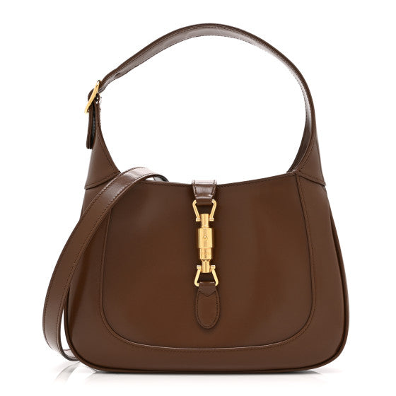 Gucci Boarded Dyana Lux Calfskin Small Jackie 1961 Hobo Brown Sugar Image 1