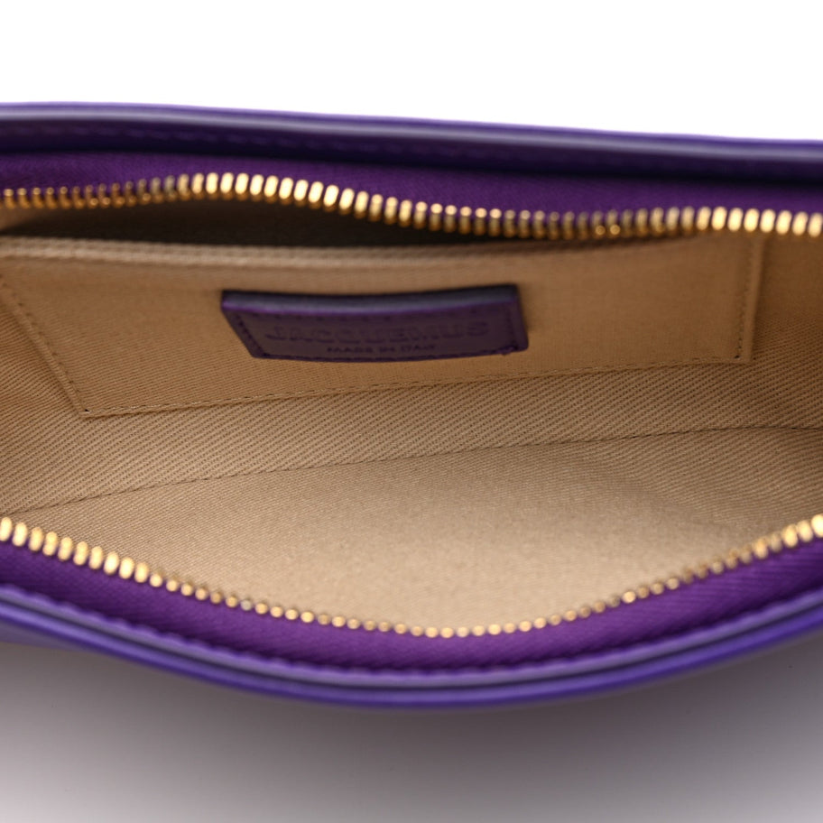 Jacquemus Smooth Calfskin Le Bisou Mousqueton Purple Image 4