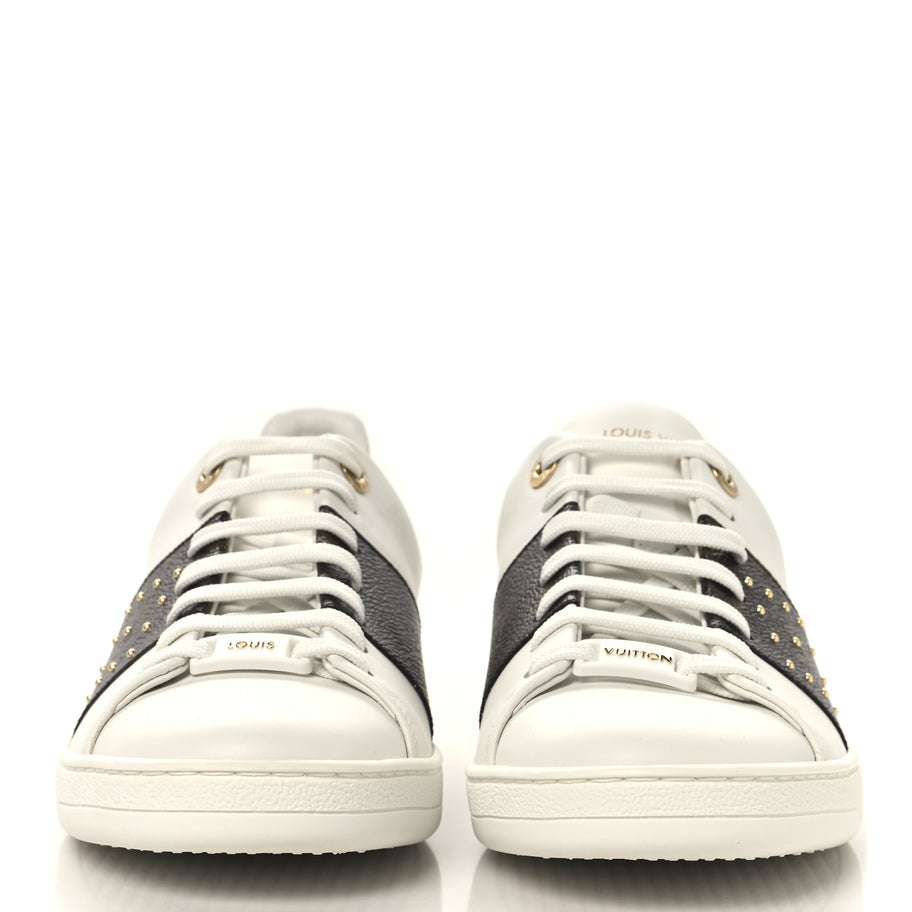 Louis Vuitton Monogram Stud Front Row Sneaker White Image 3
