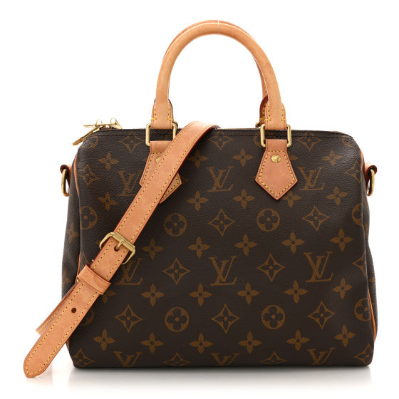  Louis Vuitton Monogram Speedy Bandouliere 25