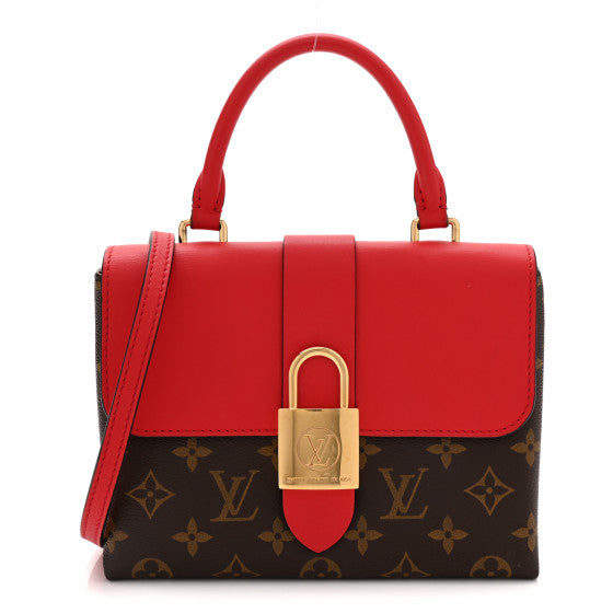  Louis Vuitton Monogram Locky BB Coquelicot