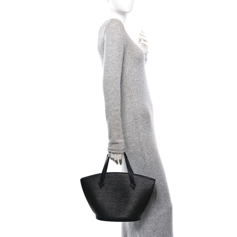 Louis Vuitton Epi Saint Jacques PM Black Image 2