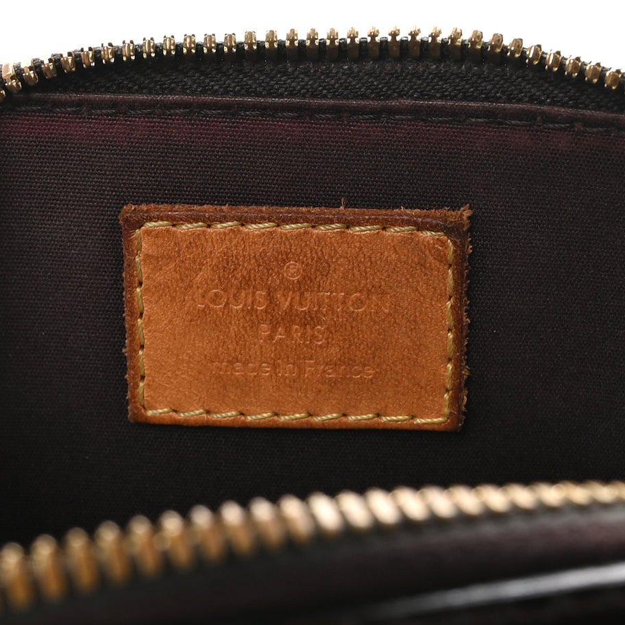 Louis Vuitton Vernis Alma BB Amarante Image 6