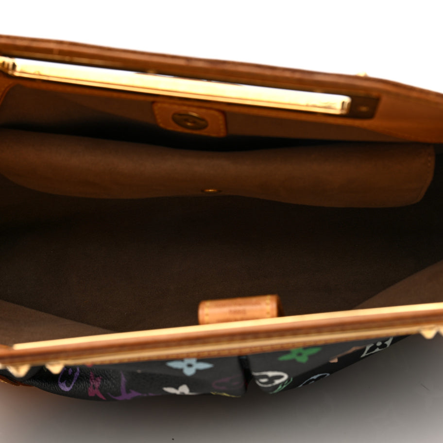 Louis Vuitton Monogram Multicolor Judy MM Black Image 5