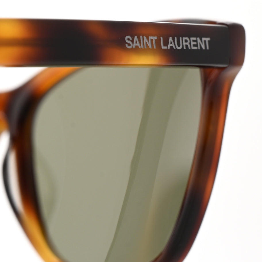 Saint Laurent Acetate Cat Eye Sunglasses SL 502 Tortoise Image 7