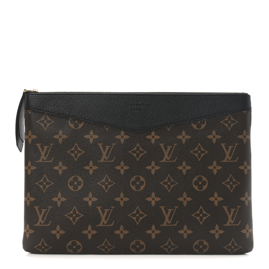 Louis Vuitton Monogram Daily Pouch Black Image 1
