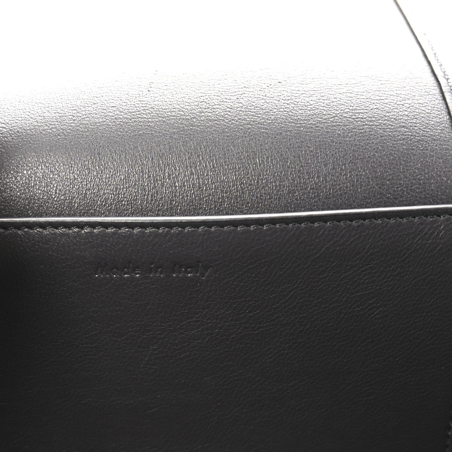 Celine Shiny Smooth Calfskin Medium Frame Shoulder Bag Liquorice Antique Rose Image 7