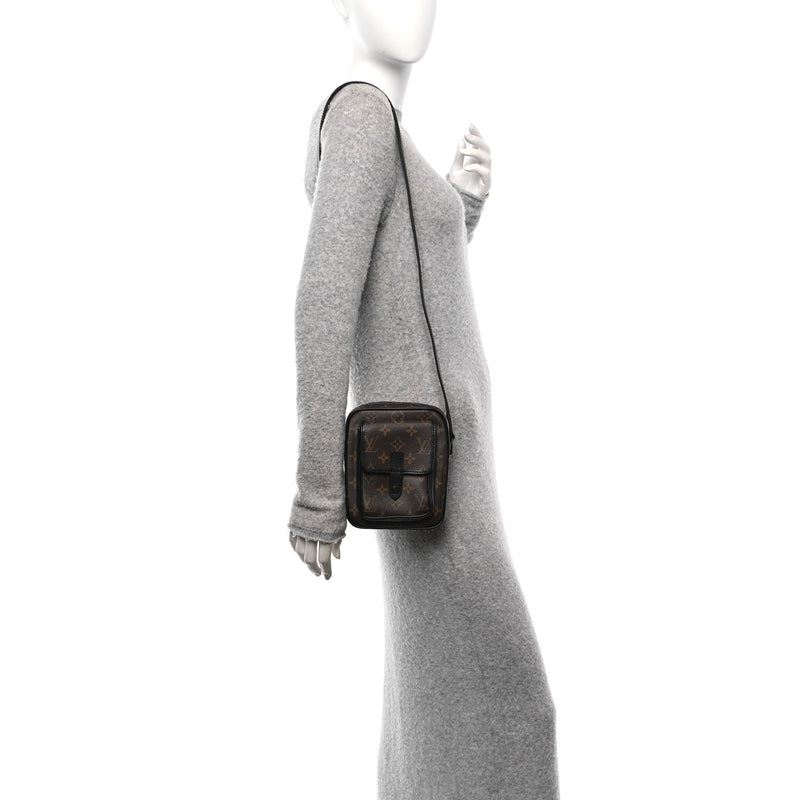  Louis Vuitton Monogram Macassar Christopher Wearable Wallet