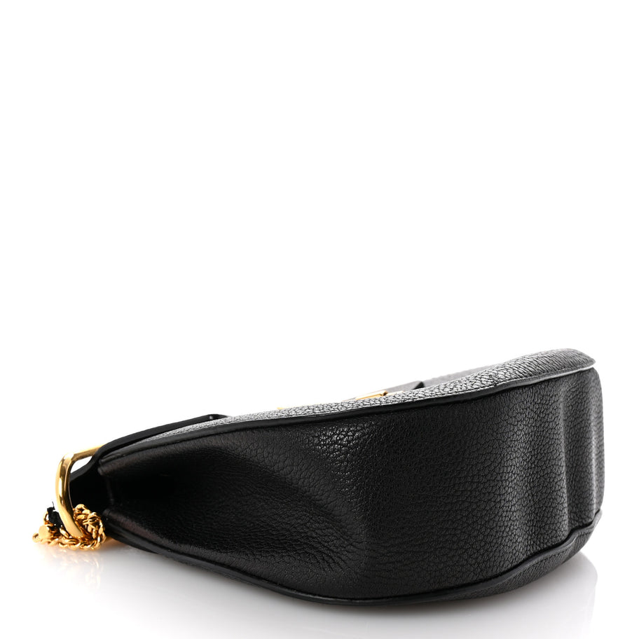 Chloe Grained Lambskin Drew Shoulder Bag Black Image 4
