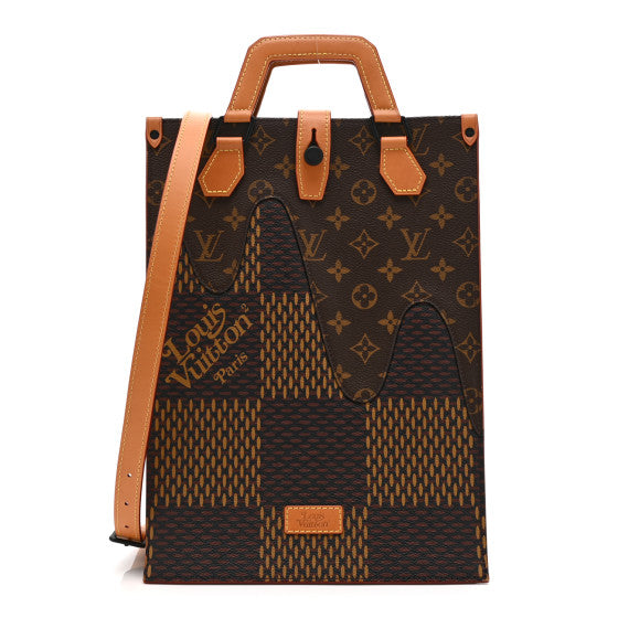Louis Vuitton x NIGO Giant Damier Ebene Monogram Mini Tote Image 1