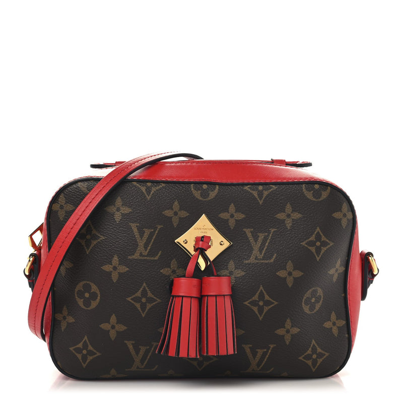  Louis Vuitton Monogram Saintonge Coquelicot