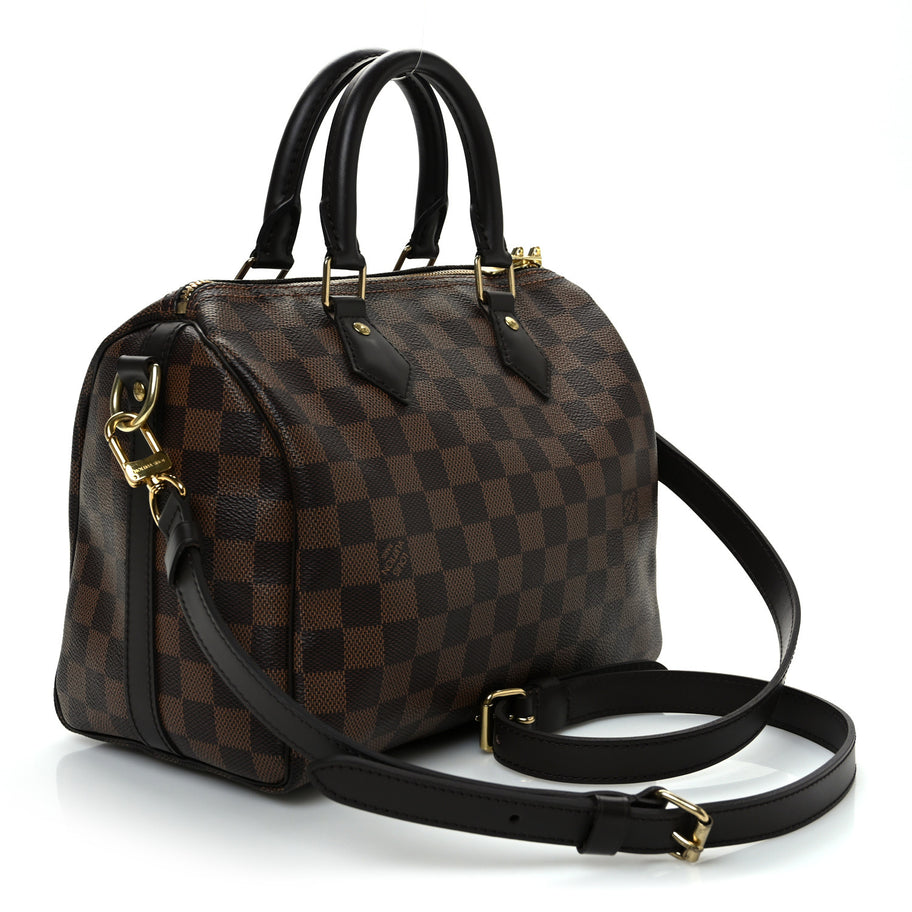 Louis Vuitton Damier Ebene Speedy Bandouliere 25 Image 3
