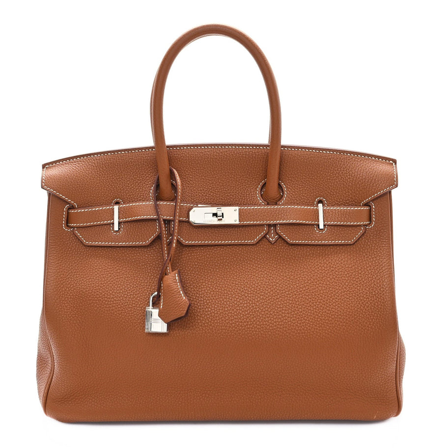 Hermes Togo Birkin 35 Gold Image 1