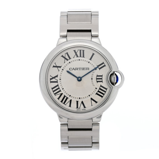 Cartier Stainless Steel 36mm Ballon Bleu De Quartz Watch Image 1