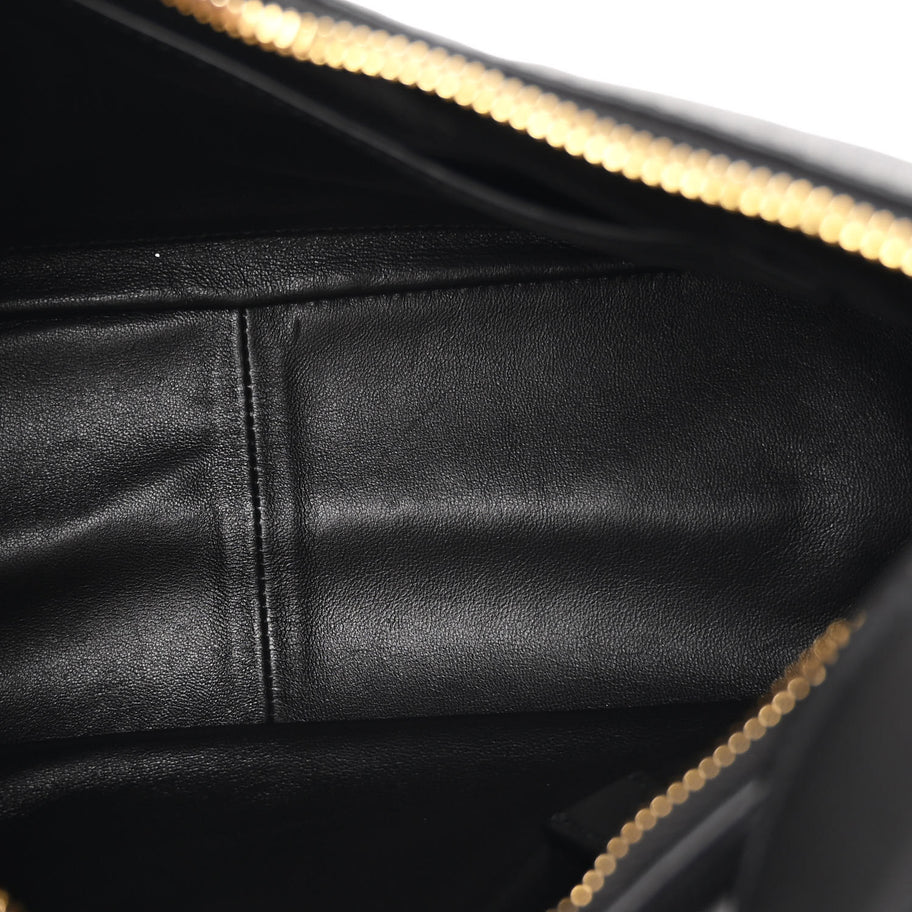 Prada Soft Calfskin Aimee Shoulder Bag Black Image 5