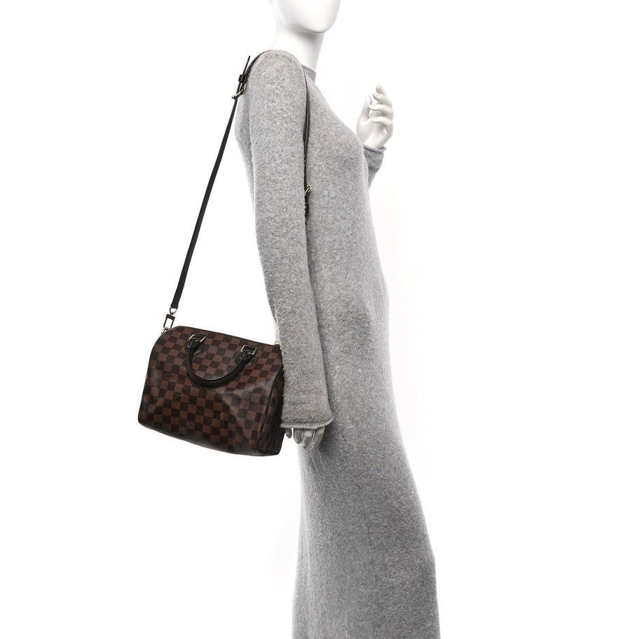 Louis Vuitton Damier Ebene Speedy Bandouliere 25 Image 2