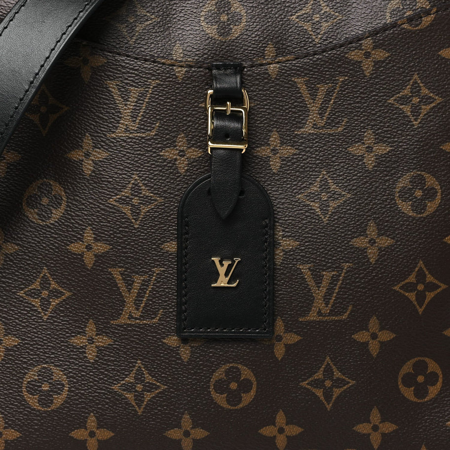 Louis Vuitton Monogram Odeon MM Black Image 7