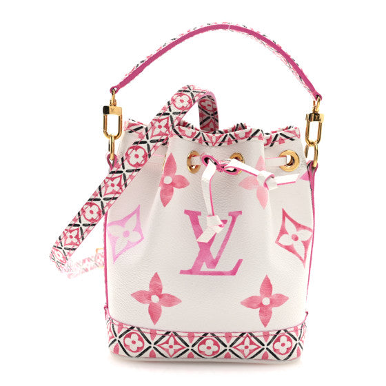  Louis Vuitton Monogram Giant By The Pool Nano Noe Rose