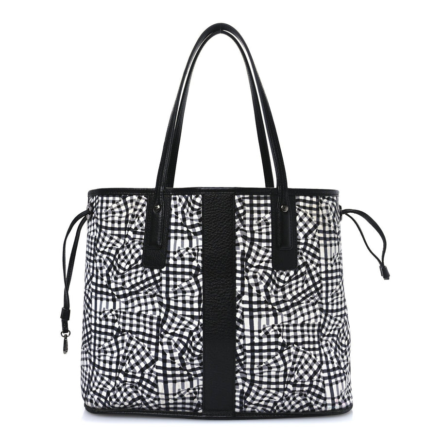 MCM MCM Visetos Medium Liz Reversible Shopper Tote Black Image 3