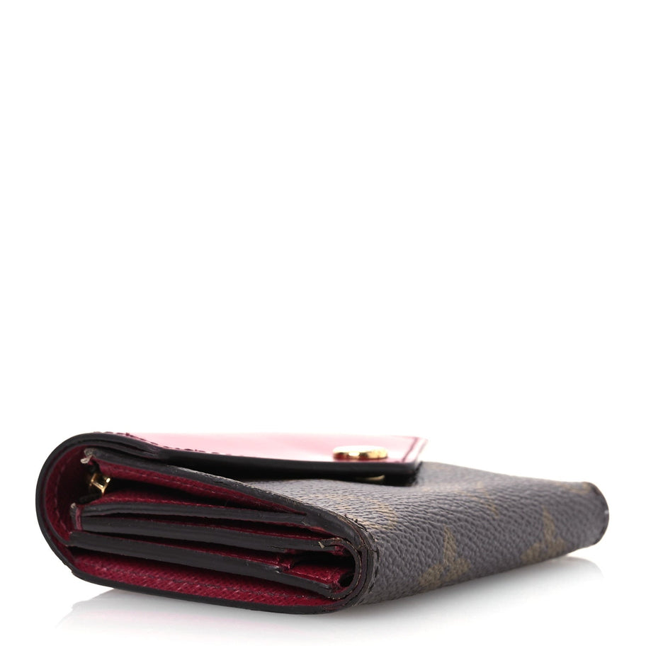 Louis Vuitton Monogram Zoe Wallet Fuchsia Image 4
