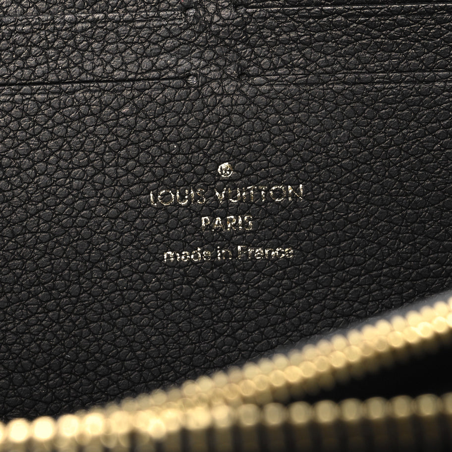 Louis Vuitton Empreinte Clemence Wallet Black Image 6