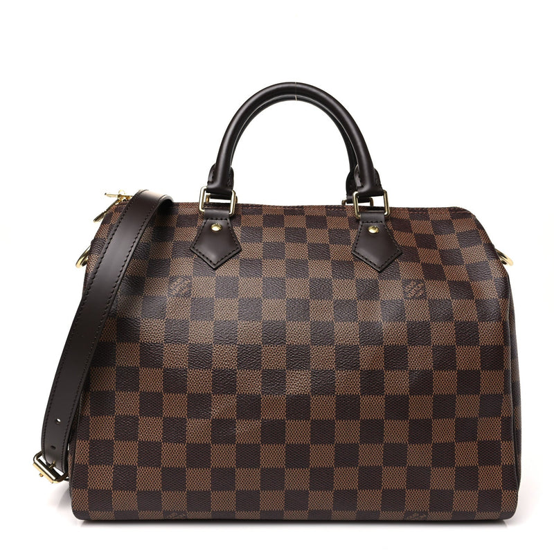  Louis Vuitton Damier Ebene Speedy Bandouliere 30